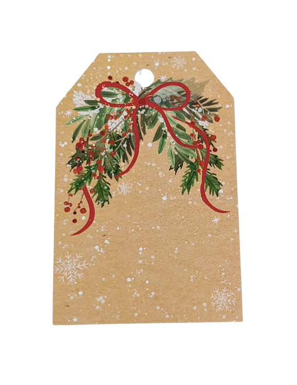 Gift Tag - Christmas Greenery