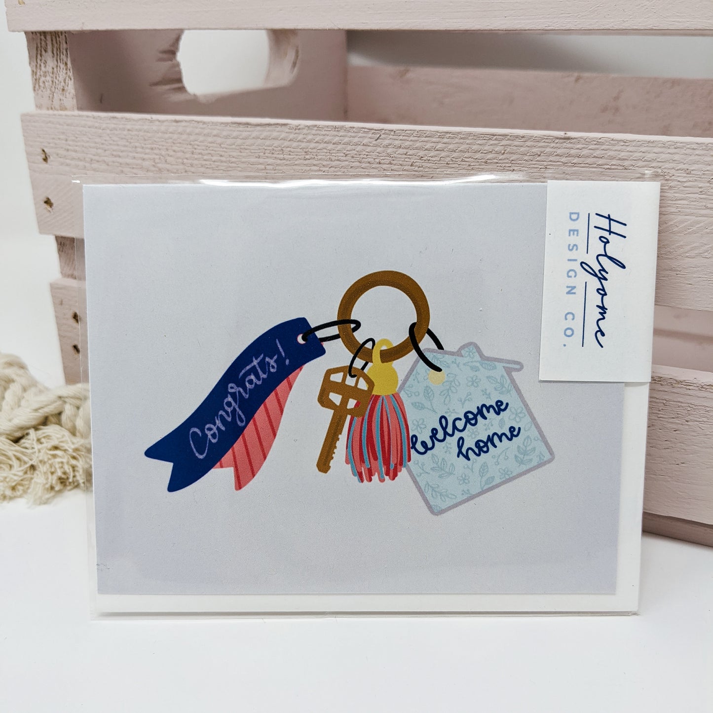 Welcome Home Keys Card - Holyome Design Co.