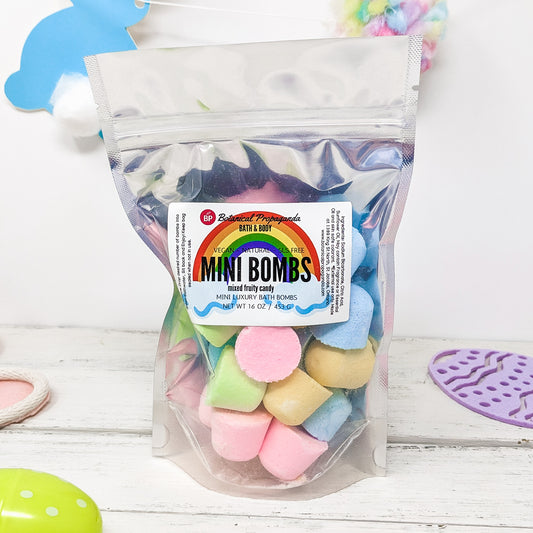 Rainbow Mini Bath Bombs